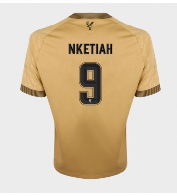 Lacne Muži Futbalové dres Crystal Palace Eddie Nketiah #9 2025-26 Krátky Rukáv - Preč